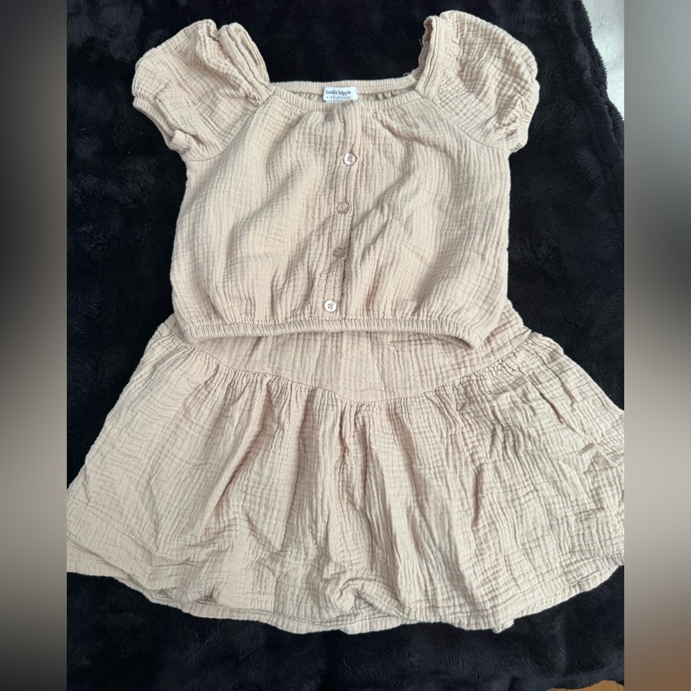 Haute Hippie Cream Two-Piece Set
